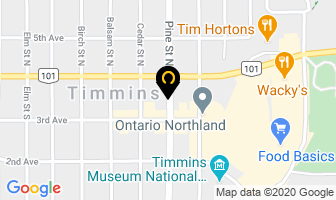 In Touch Therapy - Kellie Monahan Rmt in Timmins map