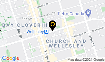Ina Cosmetic in Toronto map