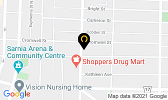 Income Tax Centre in Sarnia map