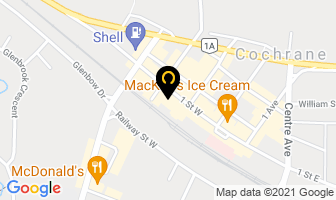 Incredible Florist Ltd in Cochrane map
