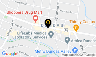 India Village Restaurant in Hamilton map
