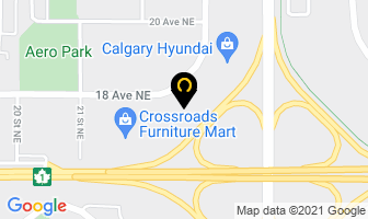 Indian Business Corp in Calgary map