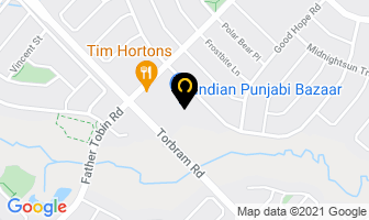 Indian Punjabi Bazaar in Brampton map