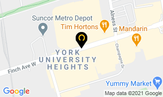 Industrain College in North York map