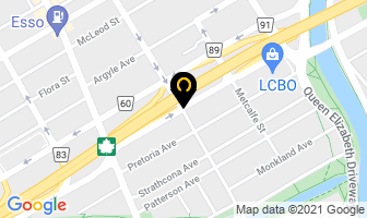 Industrial Alliance Securities in Ottawa map
