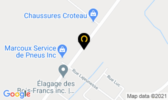 Industries Vicdec Inc in Victoriaville map