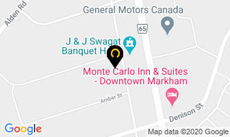 Infin Trading in Markham map