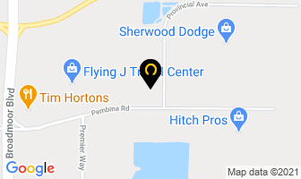 Infinity Leasing Inc in Sherwood Park map