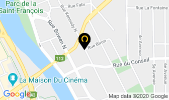 Infofortin in Sherbrooke map