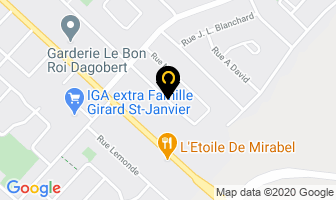Informatique 360 Inc in Mirabel map
