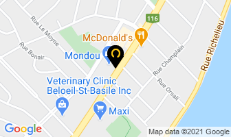 Informatique Don Quichotte in Whistler map