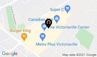 Informatique Hamel in Victoriaville map