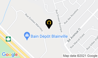Infra Designs in Blainville map