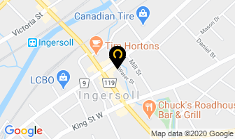 Ingersoll Auto Glass in Red Deer map