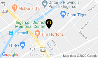 Ingersoll District Memorial Centre in Red Deer map