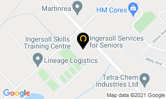 Ingersoll Services For Seniors in Red Deer map