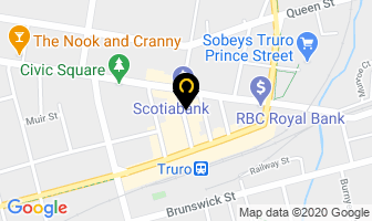 Inglis Place Salon in Truro map