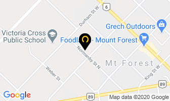 Ingredients Bulk & Frozen Foods in Mount Forest map