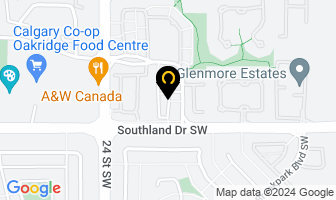 Inhome Physical Therapy &Amp; Massage in Calgary map