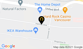Initial Tropical Plants Canada Ltd in Coquitlam map