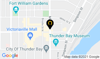 Injured Workers Association in Thunder Bay map