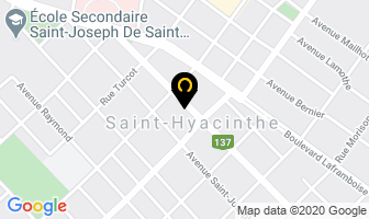 Inkluzion Tattoo in Saint-Hyacinthe map