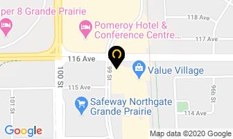 Inkubus Tattoo in Grande Prairie map