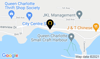 Inland Air Charters Ltd in Queen Charlotte map