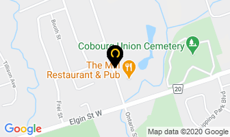Inn By The Mill in Cobourg map