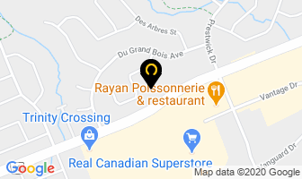 Innes Dental Clinic in Guelph map