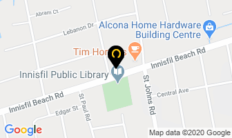 Innisfil Denture & Hearing in Sherbrooke map