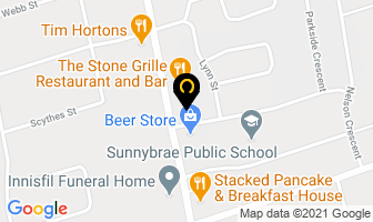 Innisfil Wellness Centre in Sherbrooke map