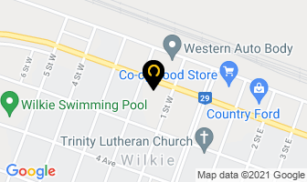Innovation Credit Union in Wilkie map