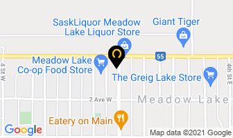 Innovation Credit Union in Meadow Lake map