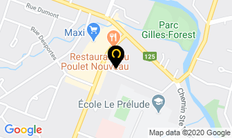 Innovation Gagnon in Mascouche map