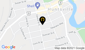 Innovative Builders in Huntsville map
