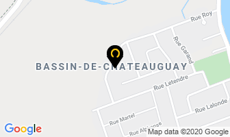 Inspections M B in Châteauguay map