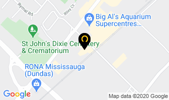 Inspiration Learning Center in Mississauga map