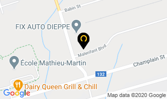 Install-A-Flor Ltd in Dieppe map