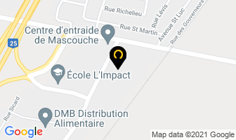 Installation Mdi Inc in Mascouche map