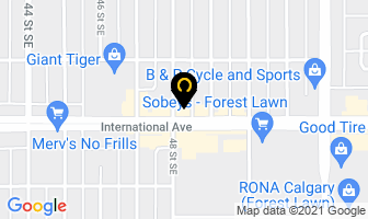 Instaloans in Calgary map
