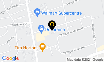 Instant Auto Finance Inc in Orillia map