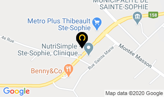 Institut De Beaute Mary Gabrielle in Chicoutimi map