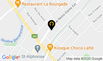 Institut Libre Expression in Thetford Mines map