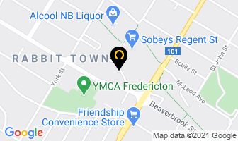 Instrum And Mackenzie Orthodontics in Fredericton map