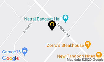 Instruments Canada Ltd in Mississauga map