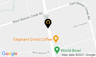 Insurance Claim Services in Thornhill map