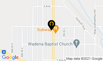 Insurance Matters Inc in Wadena map