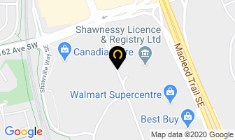 Integra Inspection Services in Calgary map