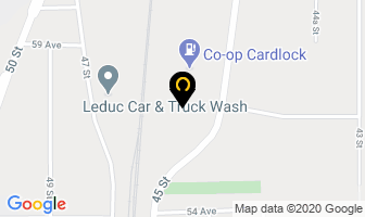 Intelcom Courrier Canada Inc in Leduc map
